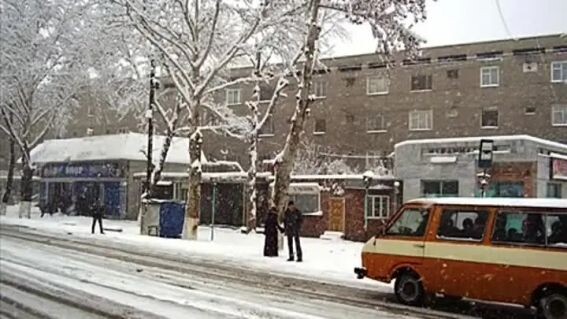 Каканд зимой