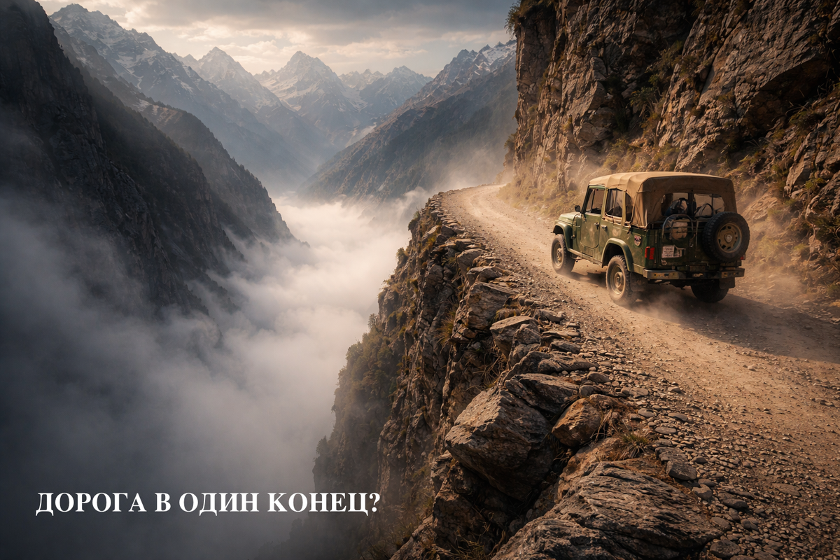 15 километров страха. Ограждений нет, потому что "на всё воля Аллаха".