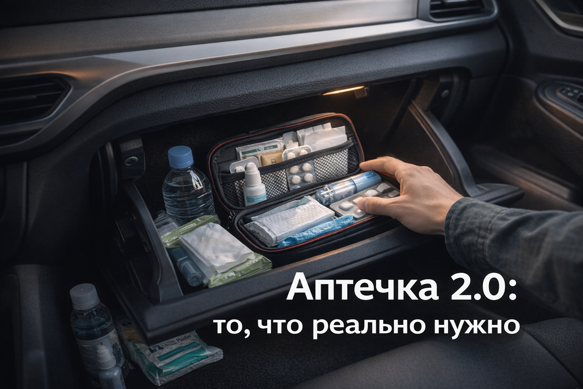 Аптечка 2.0 в автомобиле