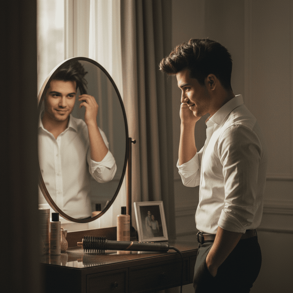    Идеи мужских укладок: 5 стильных причесок с феном-стайлером, которые вы сможете сделать сами TELZEN