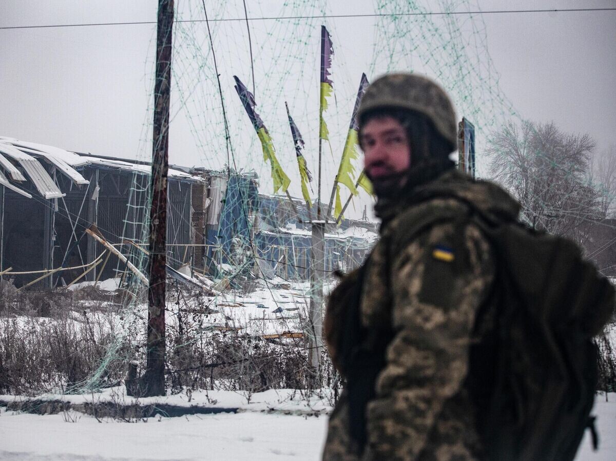    Украинский военнослужащий в Сумской области | © REUTERS / SOPA Images/Francisco Richart