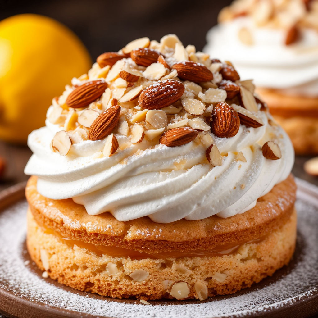 БЕЗЕ С МИНДАЛЕМ И ОРЕХОМ