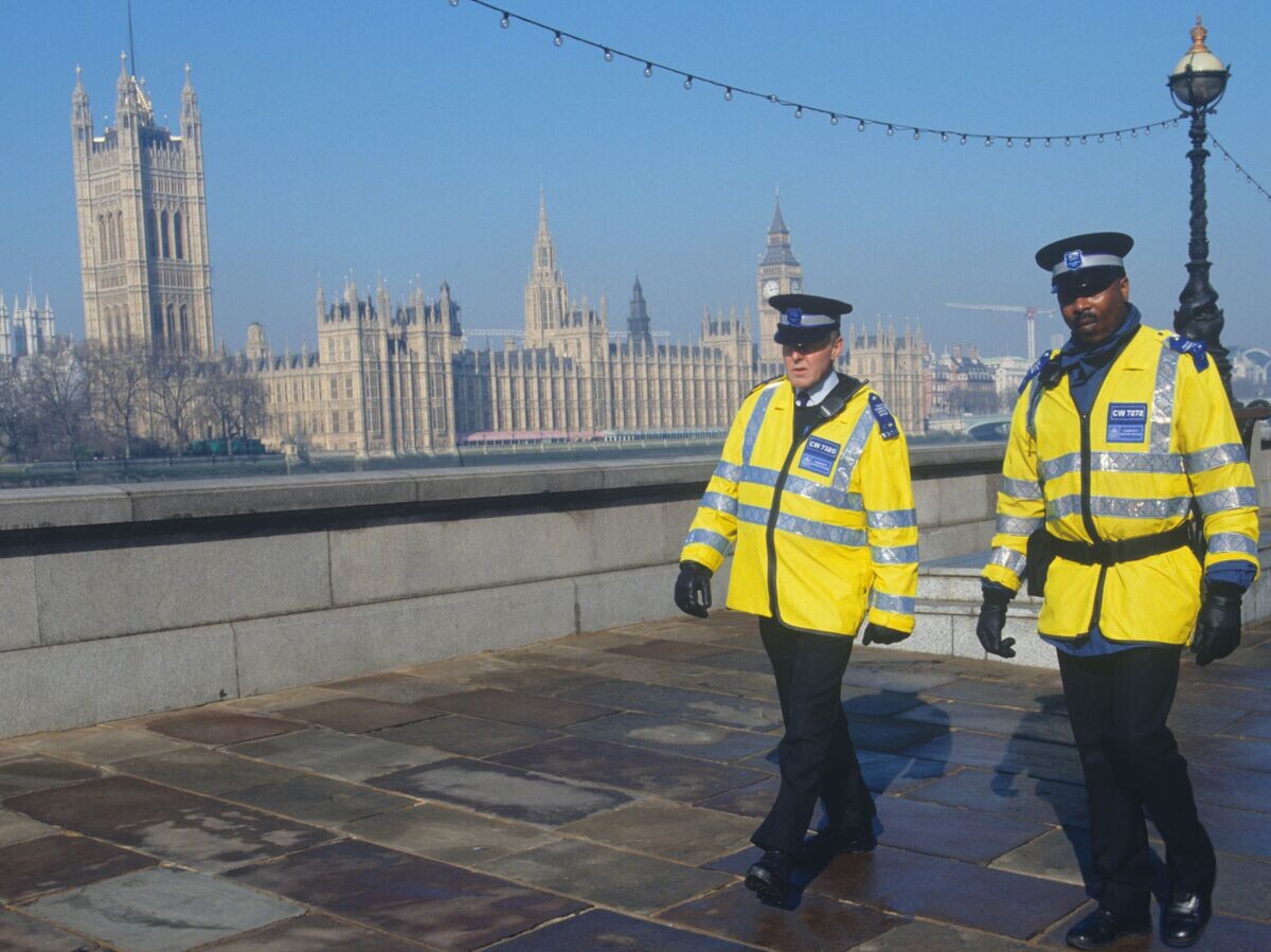    Полицейские на улице Лондона | © РИА Новости / Игорь Михалев