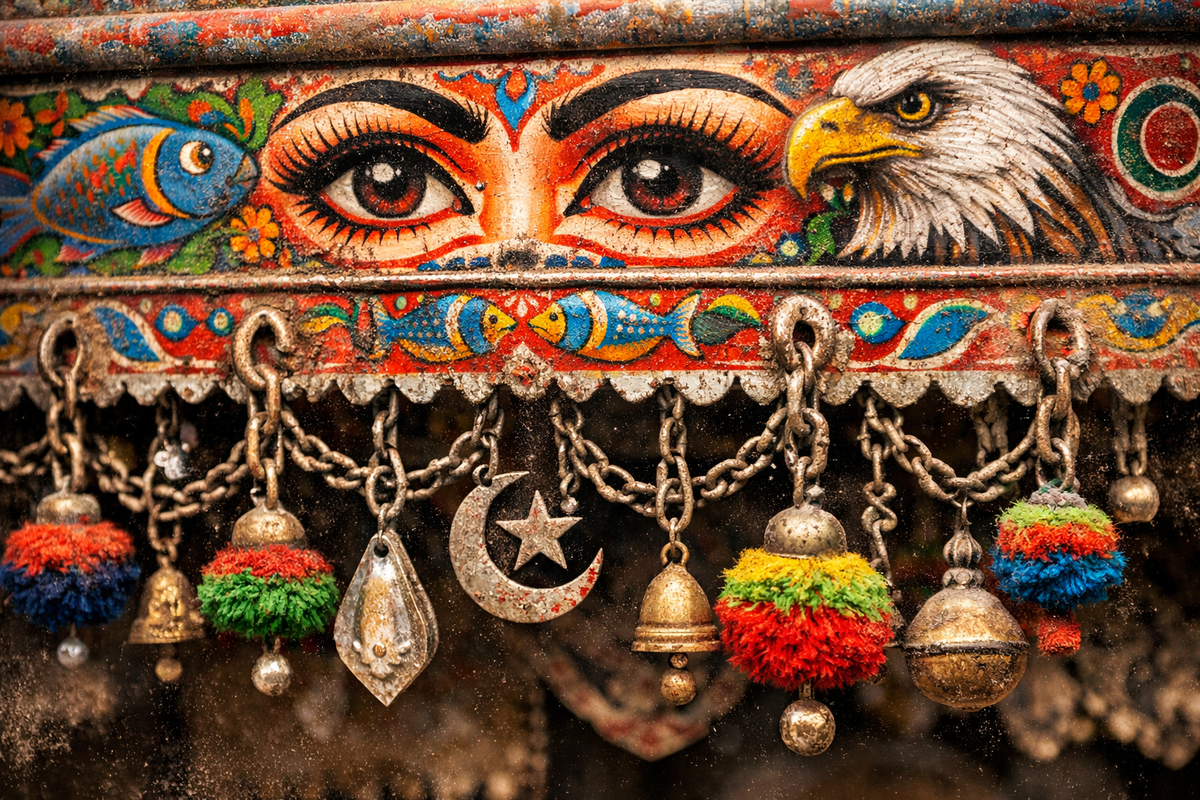 Каждый рисунок здесь — это послание. Умеющий читать поймет характер водителя.