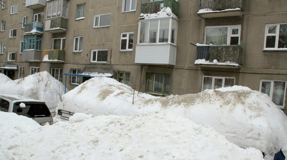 Омские дворики.