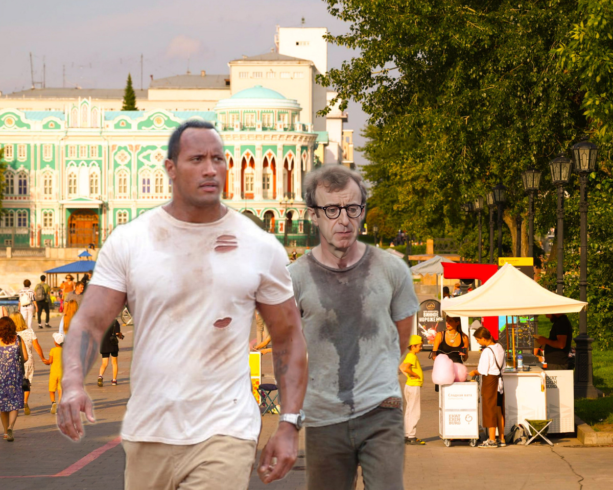 Город Екатеринбург, Плотинка, август 2017 года