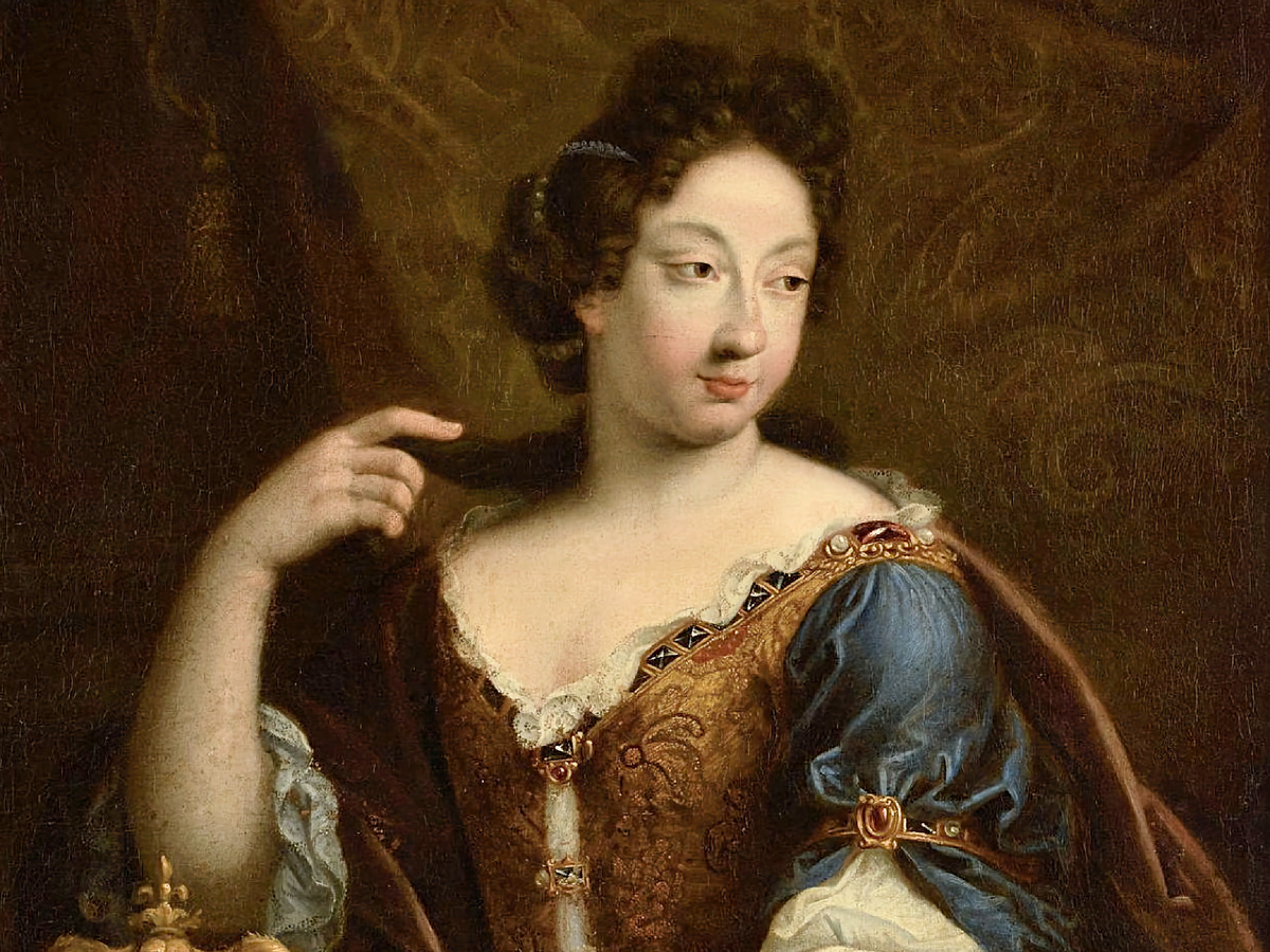 «Портрет Великой дофины», Пьер Миньяр I, 1690 год.