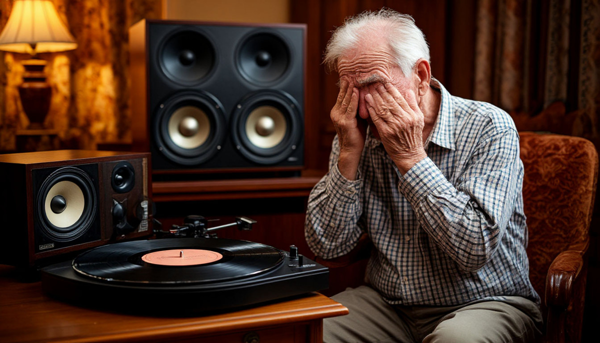 Ностальгический момент радости: старая игрушка не только крутится, она ещё и скрипит! 