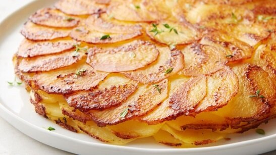 Картофель "Анна", la cocotte à pommes Anna