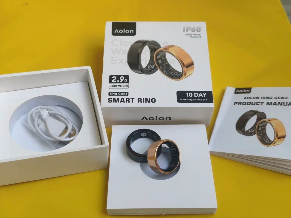 Фото автора. Комплектация смарт-кольца