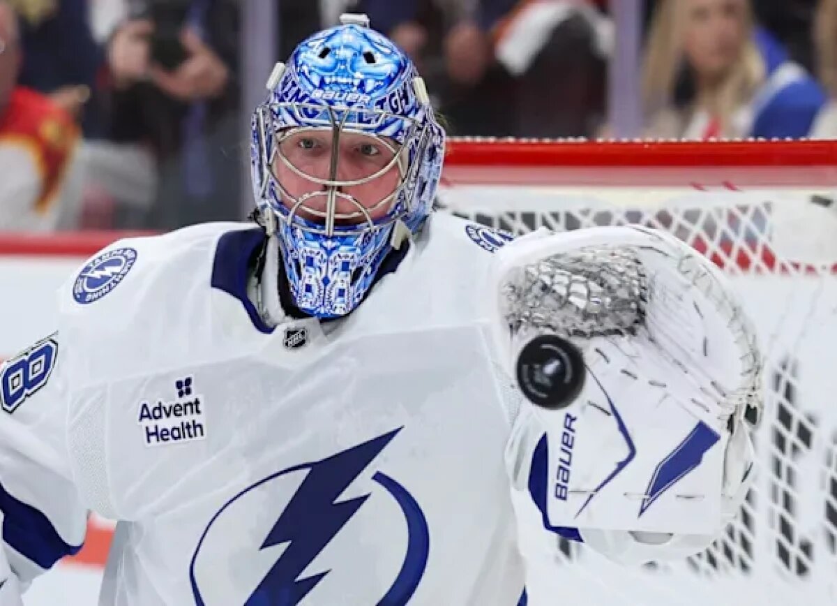     The Athletic о том, почему для вратаря «Тампы» Василевского - «Большой кот» идеальное прозвище