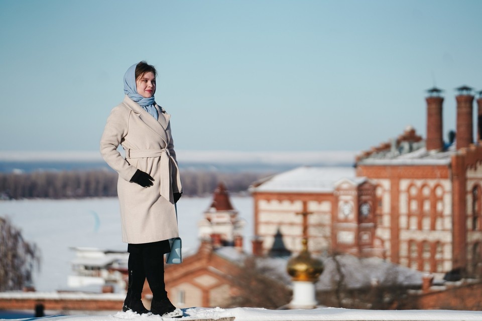    В Пушкинском сквере в солнечную погоду отличный вид. Светлана МАКОВЕЕВА