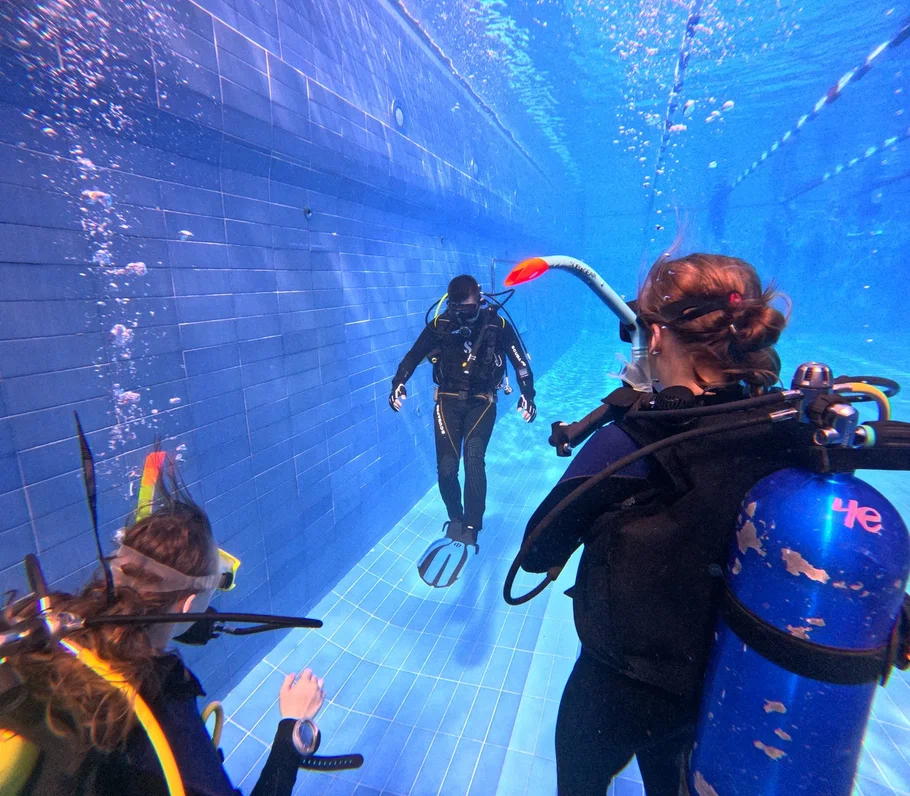 Ник проводит курс OWD