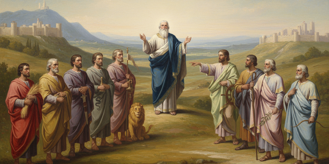 Как 12 семей разделили Землю Обетованную между собой