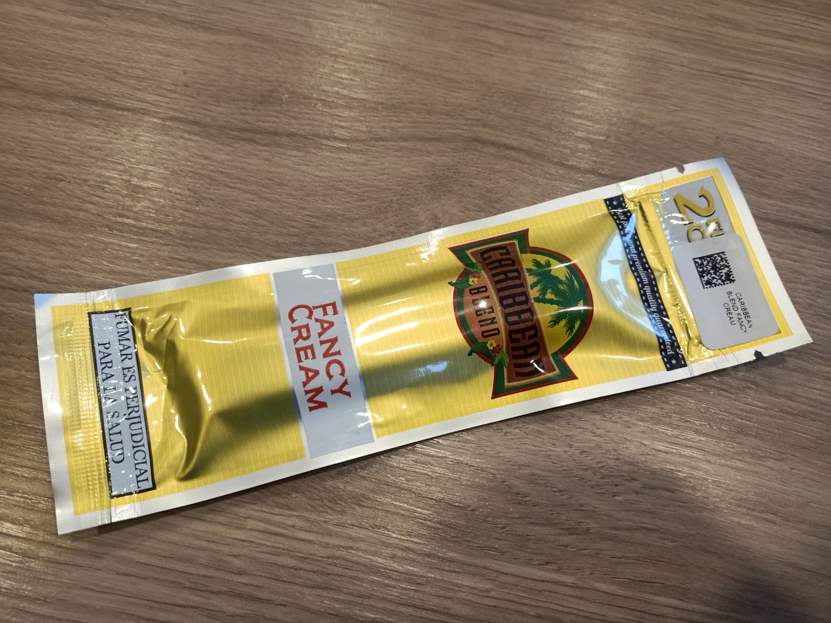 Дегустация - сигариллы Caribbean blend - Fancy Cream (с ароматом ванили)