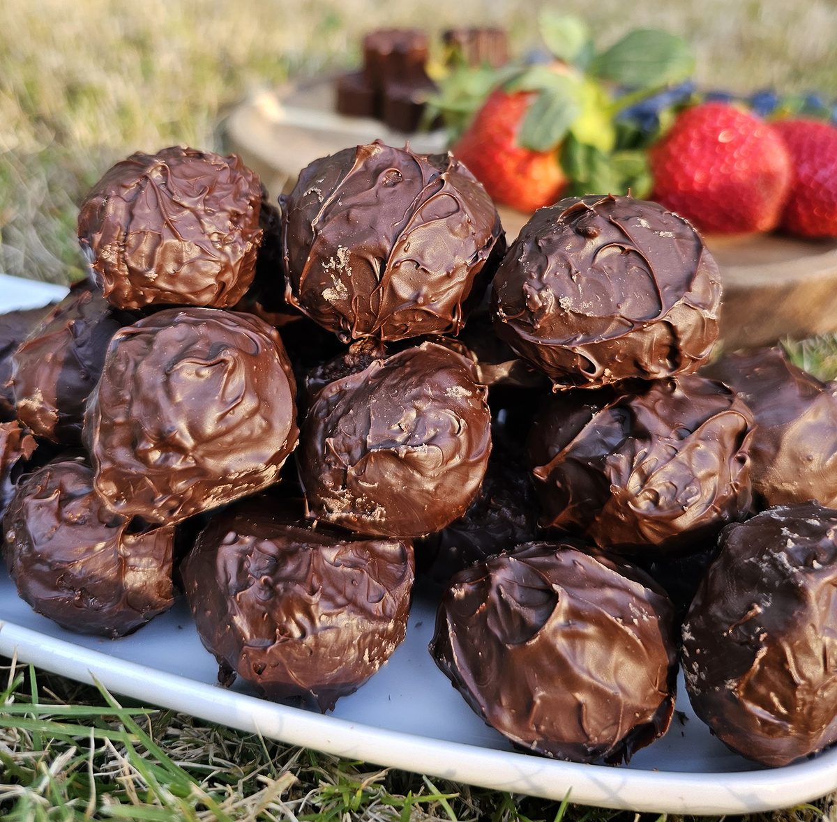 миндальные сырные конфеты