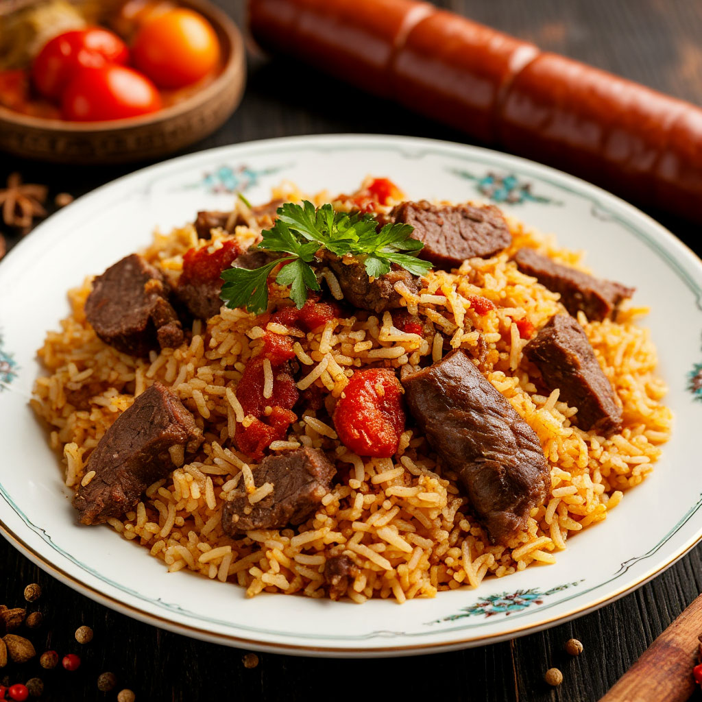 ПЛОВ ПО-КАЗАХСКИ