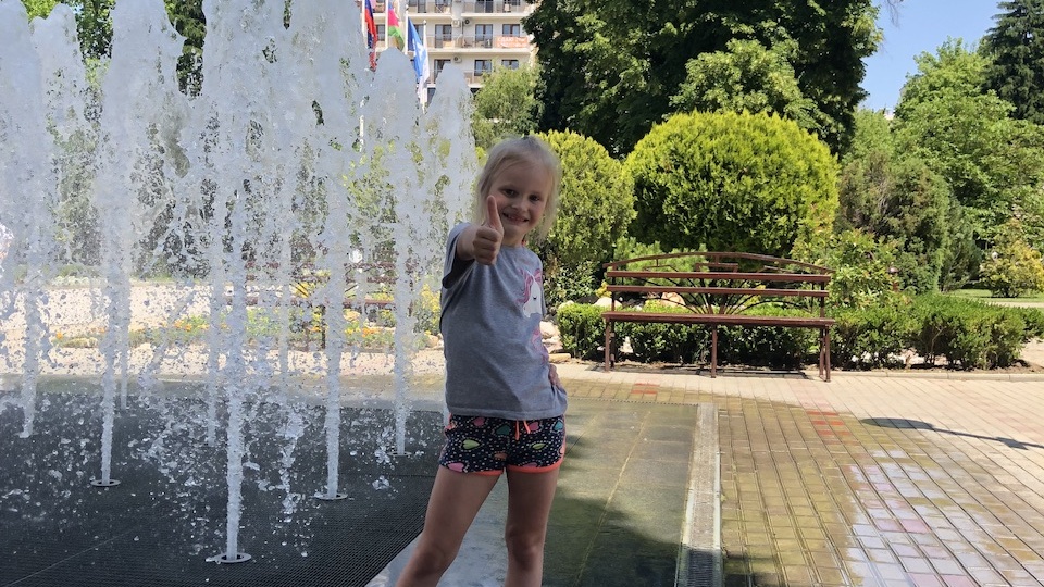 Наш летний отдых часть 1.