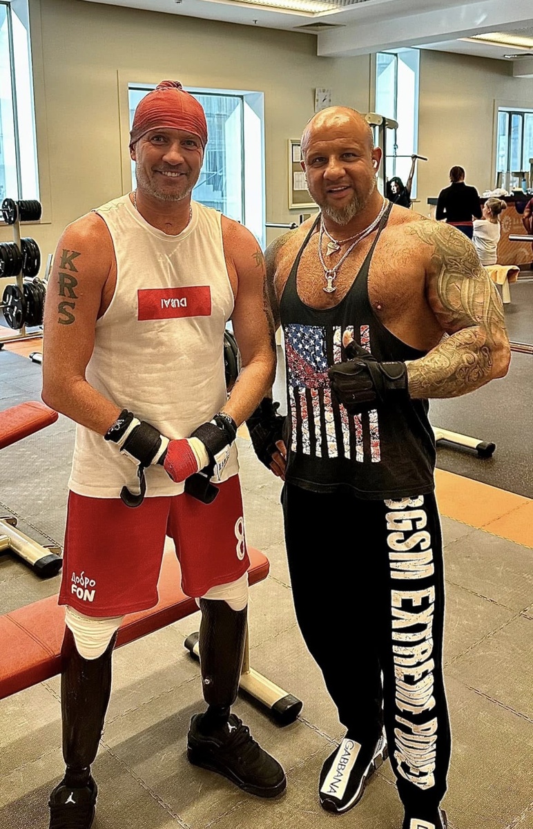 Георгий Жуков и Роман Костомаров