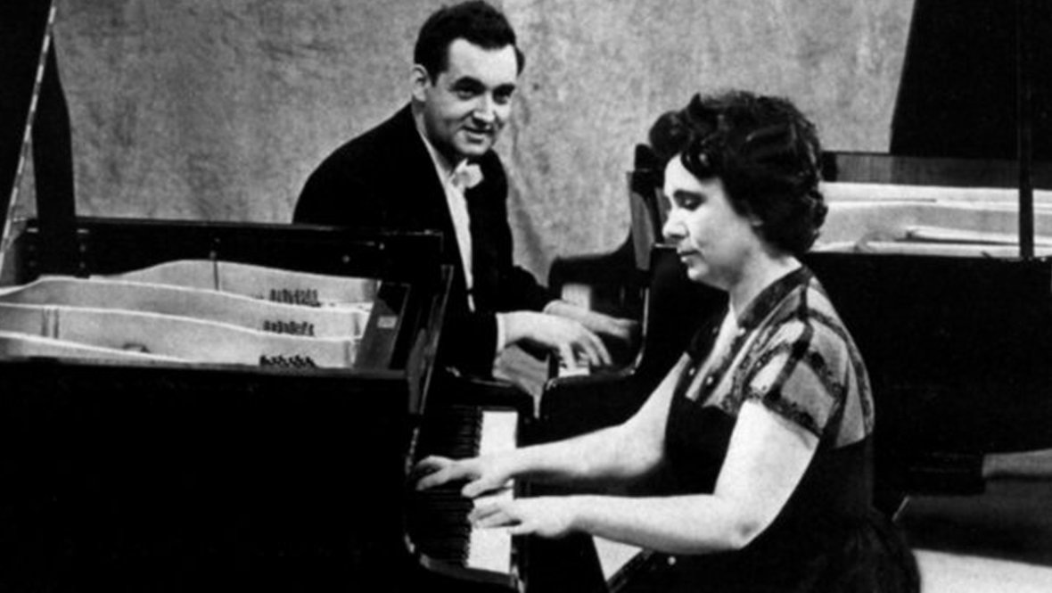    Марк Тайманов с первой женой Любовью Брук. архив «СЭ»