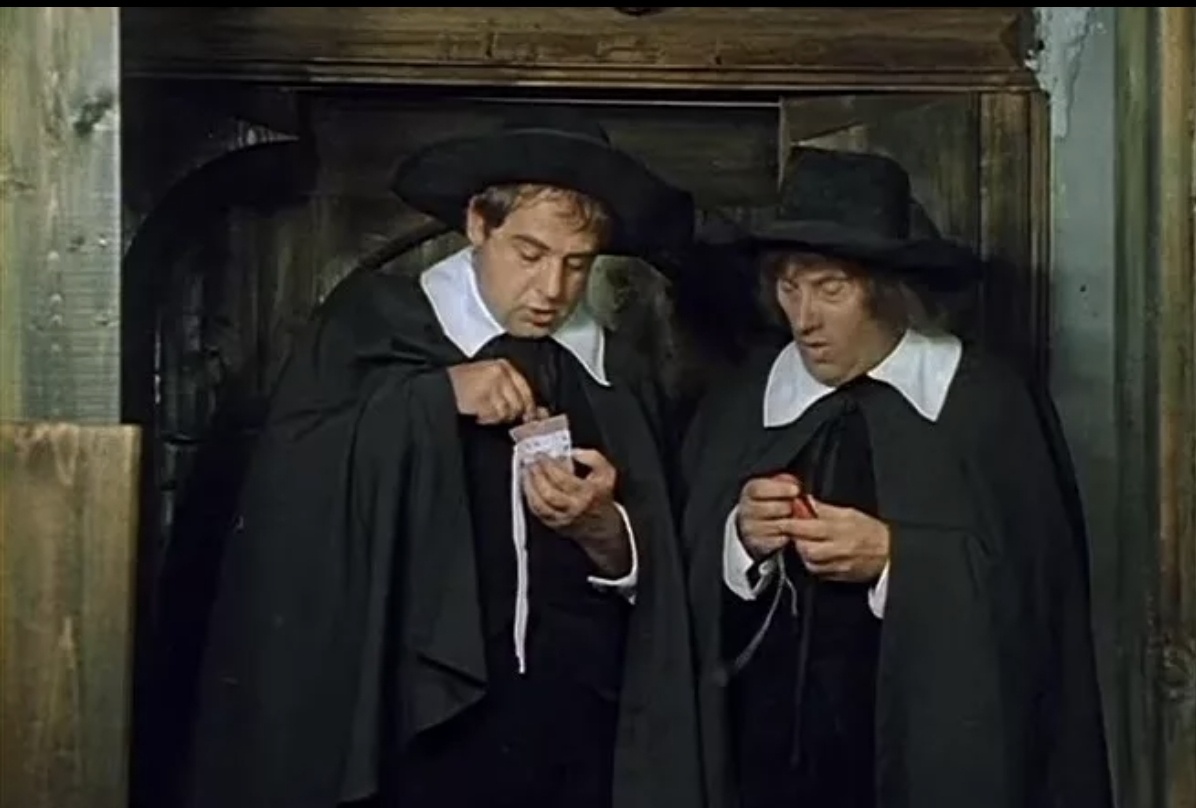 Кадр из фильма «Д’Артаньян и три мушкетера».