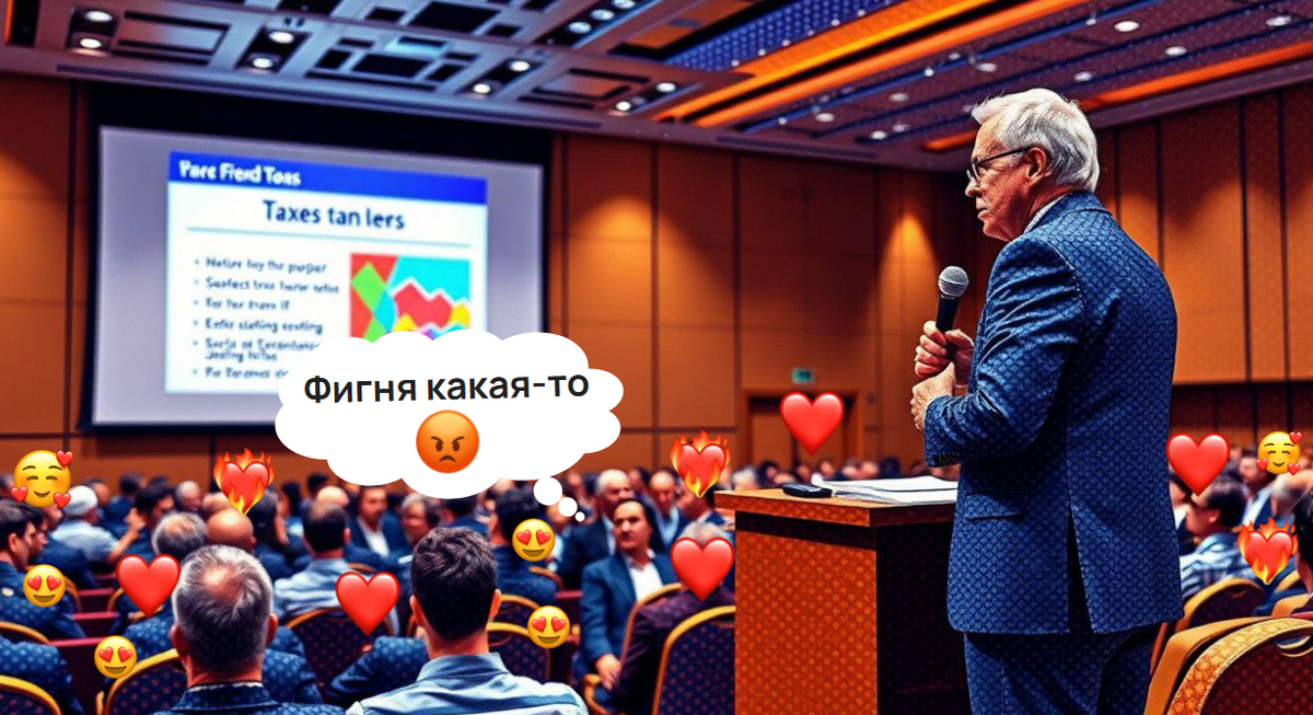 "Всем угодить невозможно, кто-нибудь точно будет разочарован. К этому всегда нужно быть готовым". Иллюстрация сгенерирована нейросетью и адптирована автором.