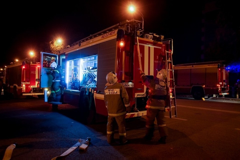    На Некрасовской в Самаре произошло возгорание. Светлана МАКОВЕЕВА