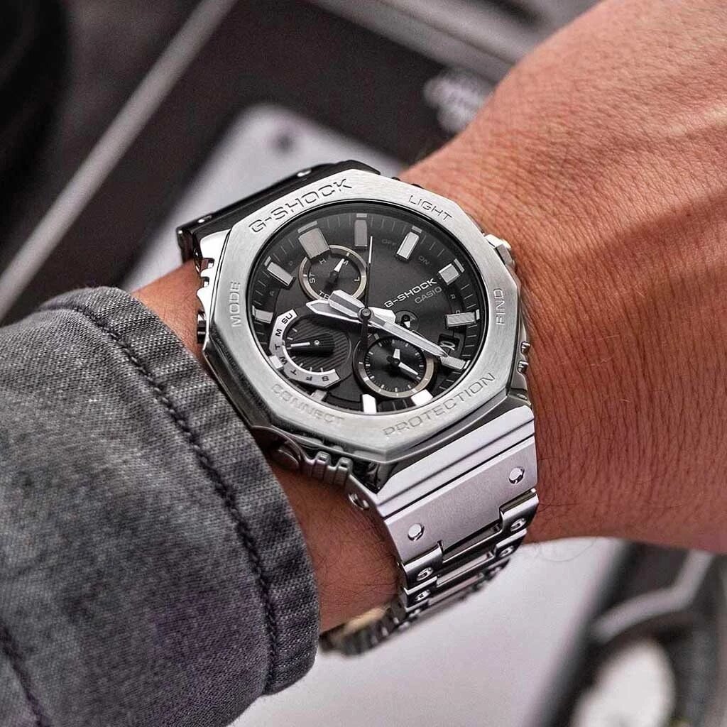 Модель G-Shock GMC-B2100D-1A с технологией Tough Solar