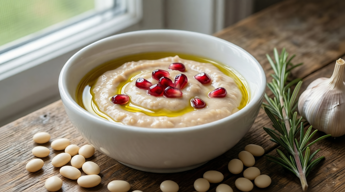 Соус из белой фасоли