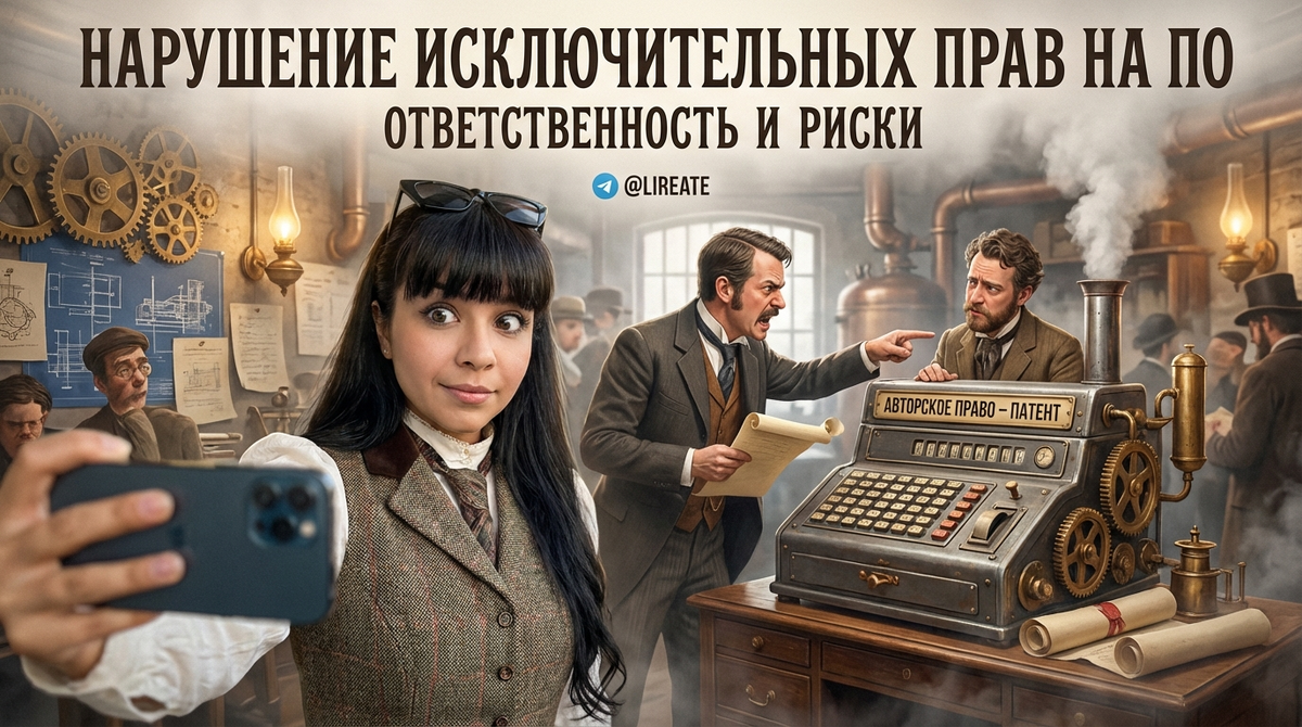    Ответственность и риски для бизнеса при нарушении прав на ПО Лирейт