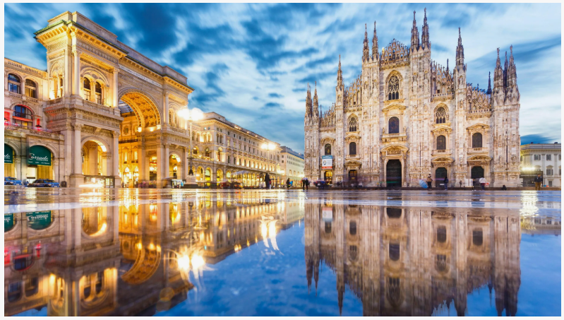 Милан — одна из столиц 25-х зимних Олимпийских игр.