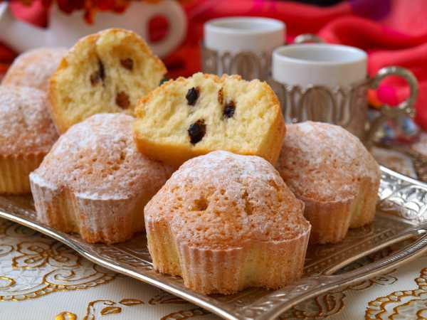 Кексы в формочках «Поцелуй» ко Дню святого Валентина