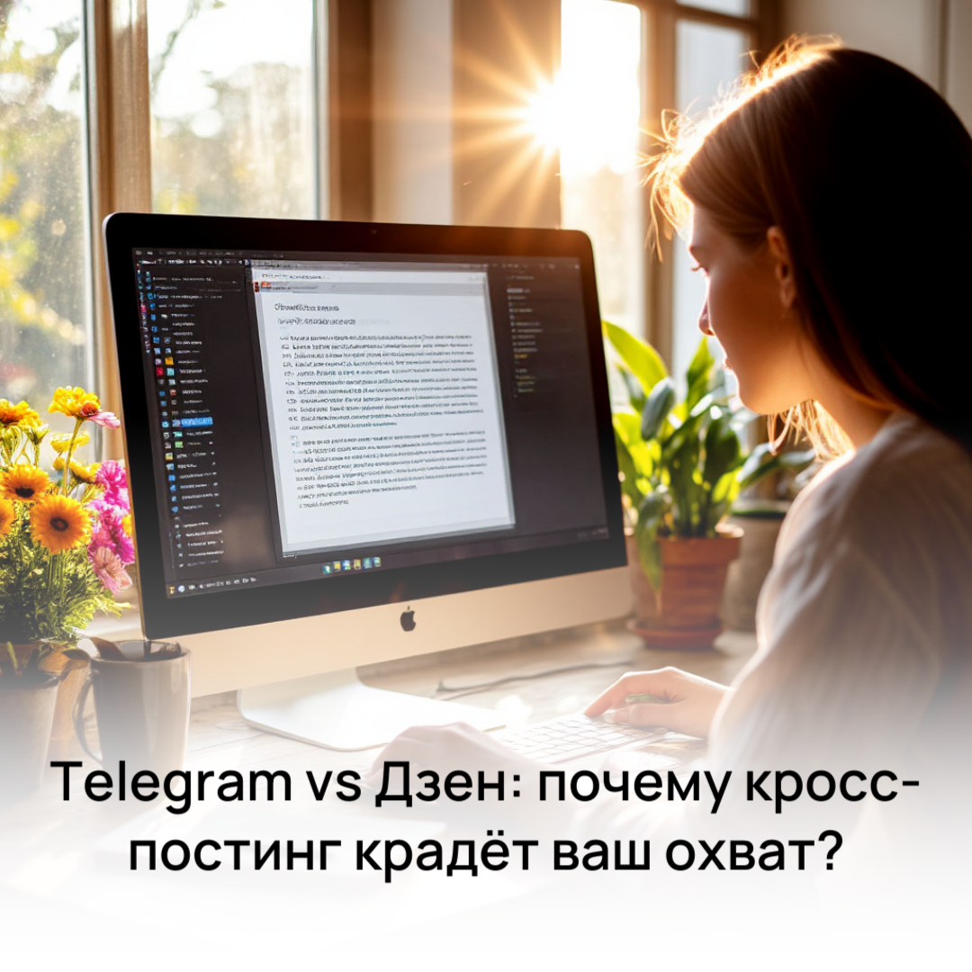 Кросс постинг из Telegram в Дзен: плюсы, подводные камни и лайфхаки для роста охватов