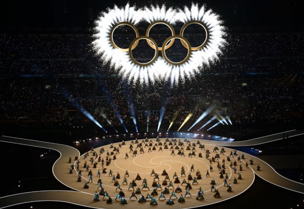 Церемония открытия Олимпийских игр. Фото: AFP