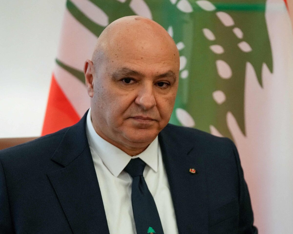 Президент Ливана Жозеф Аун.
