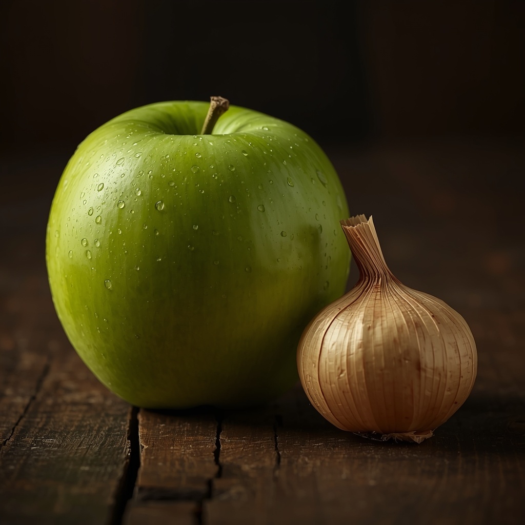 Яблоко и лук без обоняния - одинаково пресные на вкус