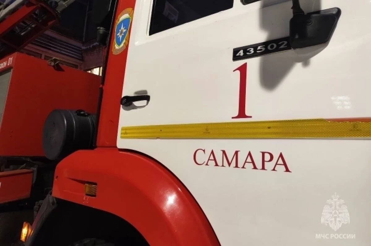    Страшный пожар в центре Самары унес жизни двух человек