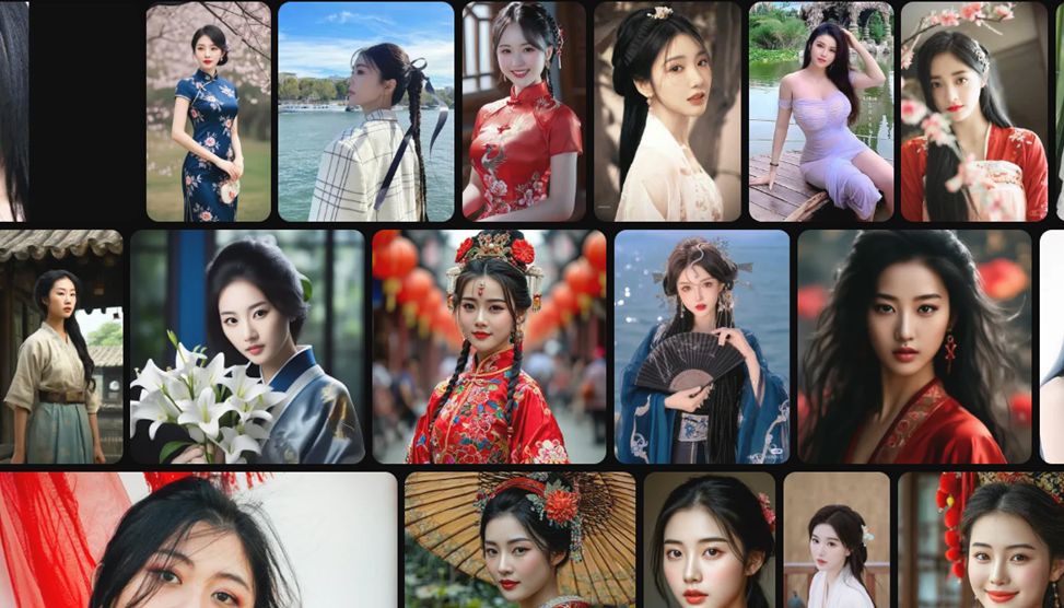 Красивые китайские женщины