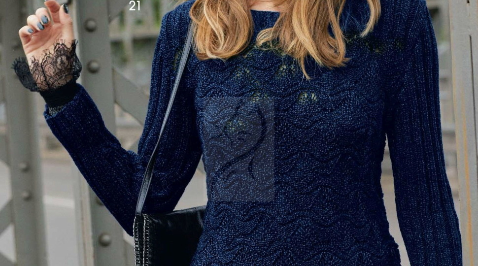 Вдохновляющие модели вязаных красивых джемперов. Описание. Схемы. Выкройки