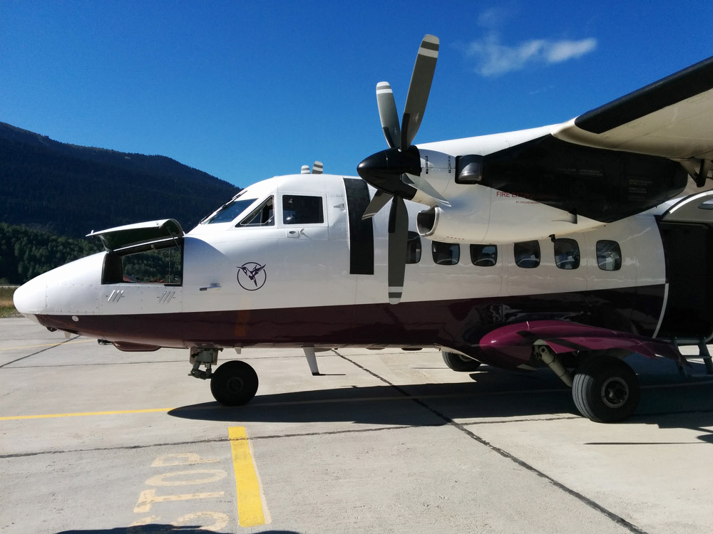 Самолет, который летает в Сванетию