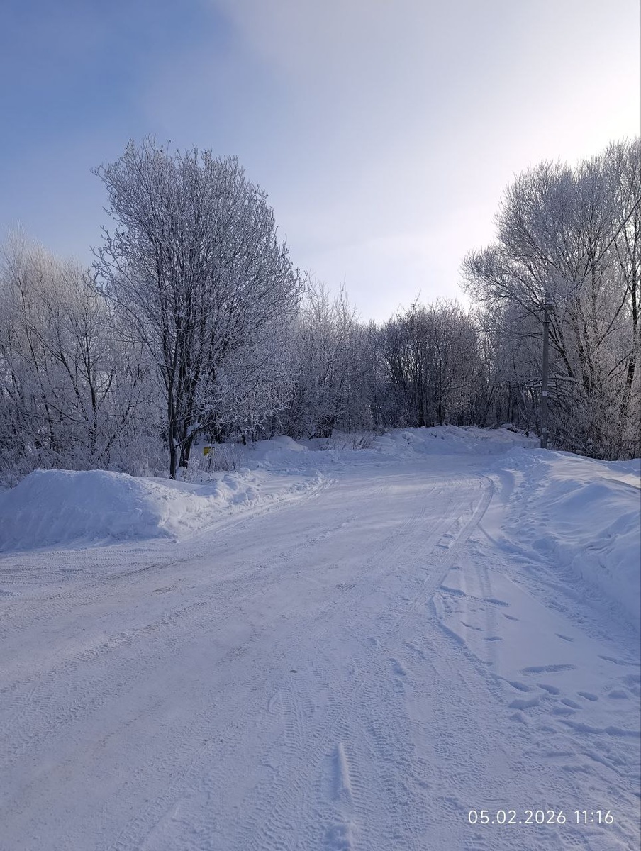 вид вправо от дома, если стоять на дороге