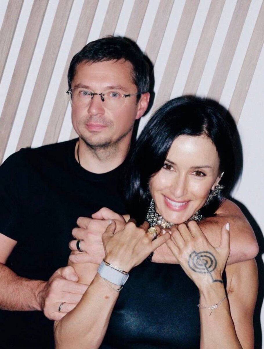 Тина Канделаки с мужем. Фото: социальные сети