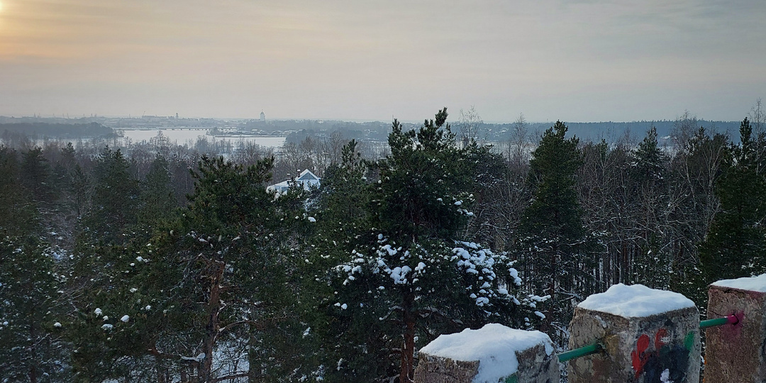 Выше Выборга