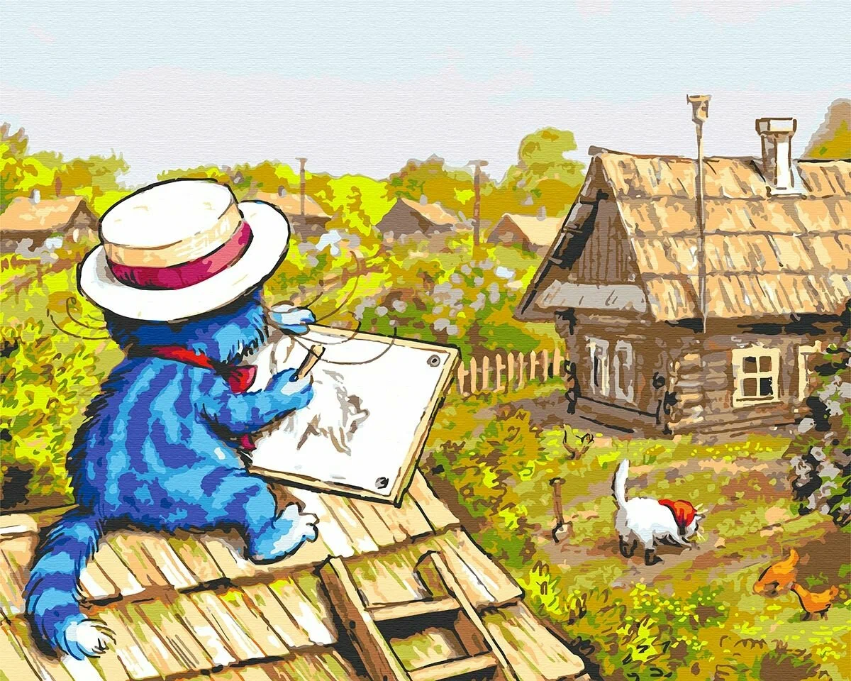 очаровательные коты Рины Зенюк