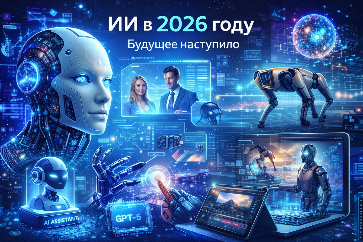 2026 год стал настоящим прорывом для искусственного интеллекта. Мы наблюдаем не просто улучшение алгоритмов — ИИ всё активнее интегрируется в бизнес, медицину, образование и креативные индустрии.

🔥 Что уже появилось:

✅ AI-видео нового поколения — сервисы вроде Sora, PixVerse и Haiper генерируют ролики по тексту с кинематографическим качеством. Их уже используют в маркетинге, обучении и презентациях.

✅ ИИ‑аватары и дублёры — бизнесы создают цифровых сотрудников для видео, соцсетей и чат-ботов. Настроение, мимика, голос — всё синтезируется по сценарию.

✅ Гиперперсонализация рекламы — алгоритмы сами пишут слоганы и видео, зная предпочтения каждого пользователя.

✅ ИИ-ассистенты 2.0 — умные помощники теперь не просто отвечают, а умеют решать задачи: составлять документы, управлять CRM, писать код, анализировать сделки.

✅ Виртуальные 3D-презентации — в WebGL и AR всё чаще создаются интерактивные сцены, управляемые ИИ.

🚀 Что ждём в ближайшие месяцы:

• Модель GPT‑5 с расширенной памятью
• Массовое внедрение ИИ в роботов и автоматизацию производства
• Слияние ИИ с нейроинтерфейсами (первые эксперименты уже идут)
• Упрощение работы с ИИ — без prompt-инженерии, просто «нажми и создай»

ИИ из инструмента превращается в партнёра по развитию. Компании, которые умеют внедрять ИИ уже сегодня, получают конкурентное преимущество.

Хочешь ИИ-ассистента, бота, видео или 3D‑презентацию для бизнеса?
Мы в Feedback Digital создадим решение под вашу задачу — стильно, быстро и на базе более 120 нейросетей.

📩 Пишите — покажем примеры и соберём концепт:

🌐 www.feedbackdigital.ru

💬 Telegram: @ILNUR_ISHBAEV