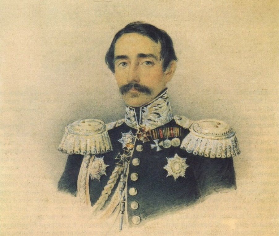 Владимир Дмитриевич Вольховский в 1830-е годы (неизвестный художник)