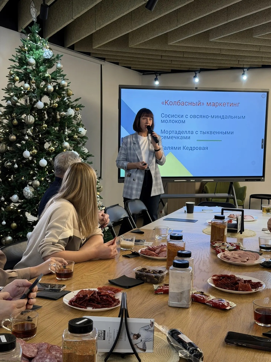Выступление и обширная дегустация мясных продуктов в MFS -закрытом бизнес-клубе для предпринимателей  ( Man from Siberia).