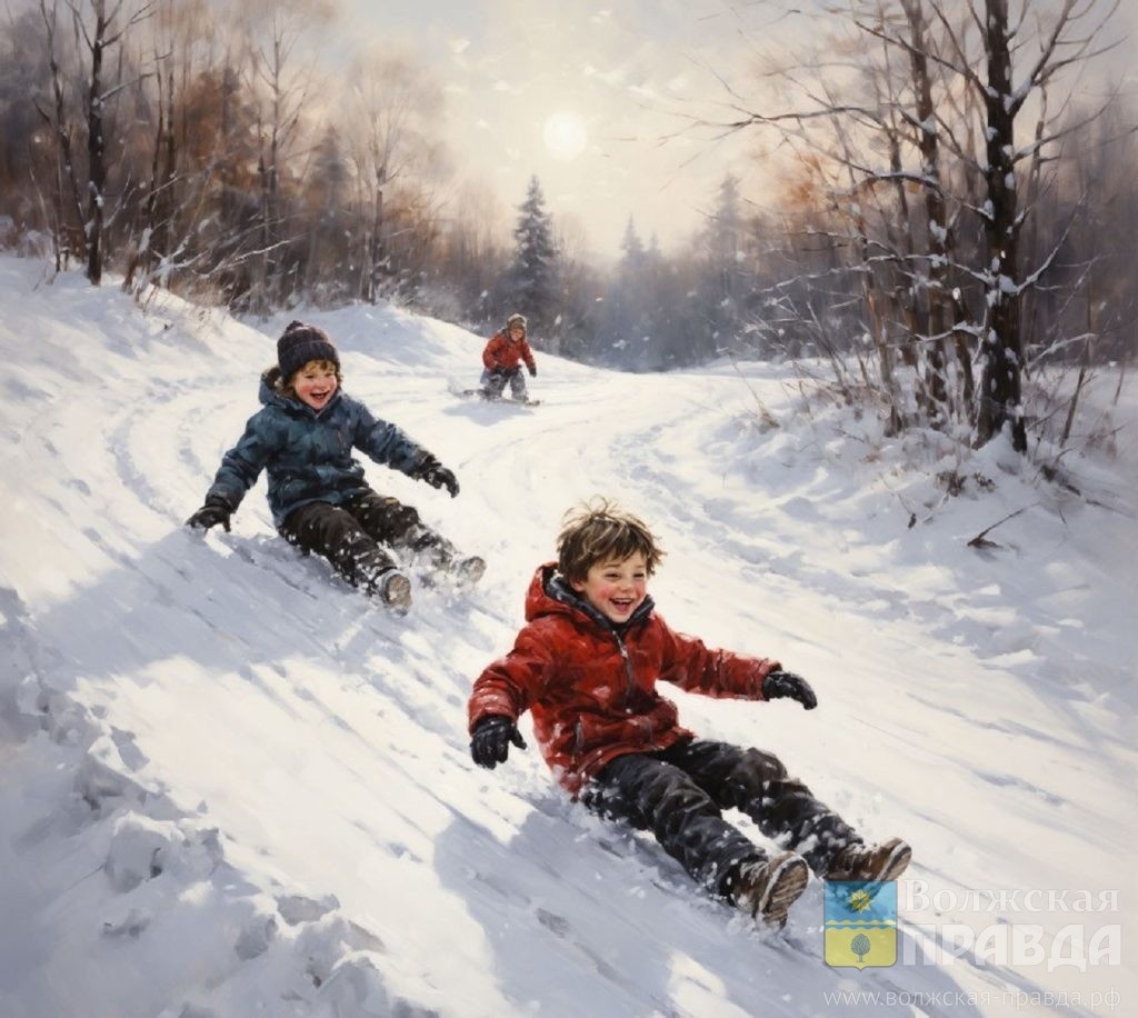 Изображение сгенерировано нейросетью Алиса Al📷    Опасные забавы: в Волгограде иномарка сбила съехавшего с горки 11-летнего мальчика
