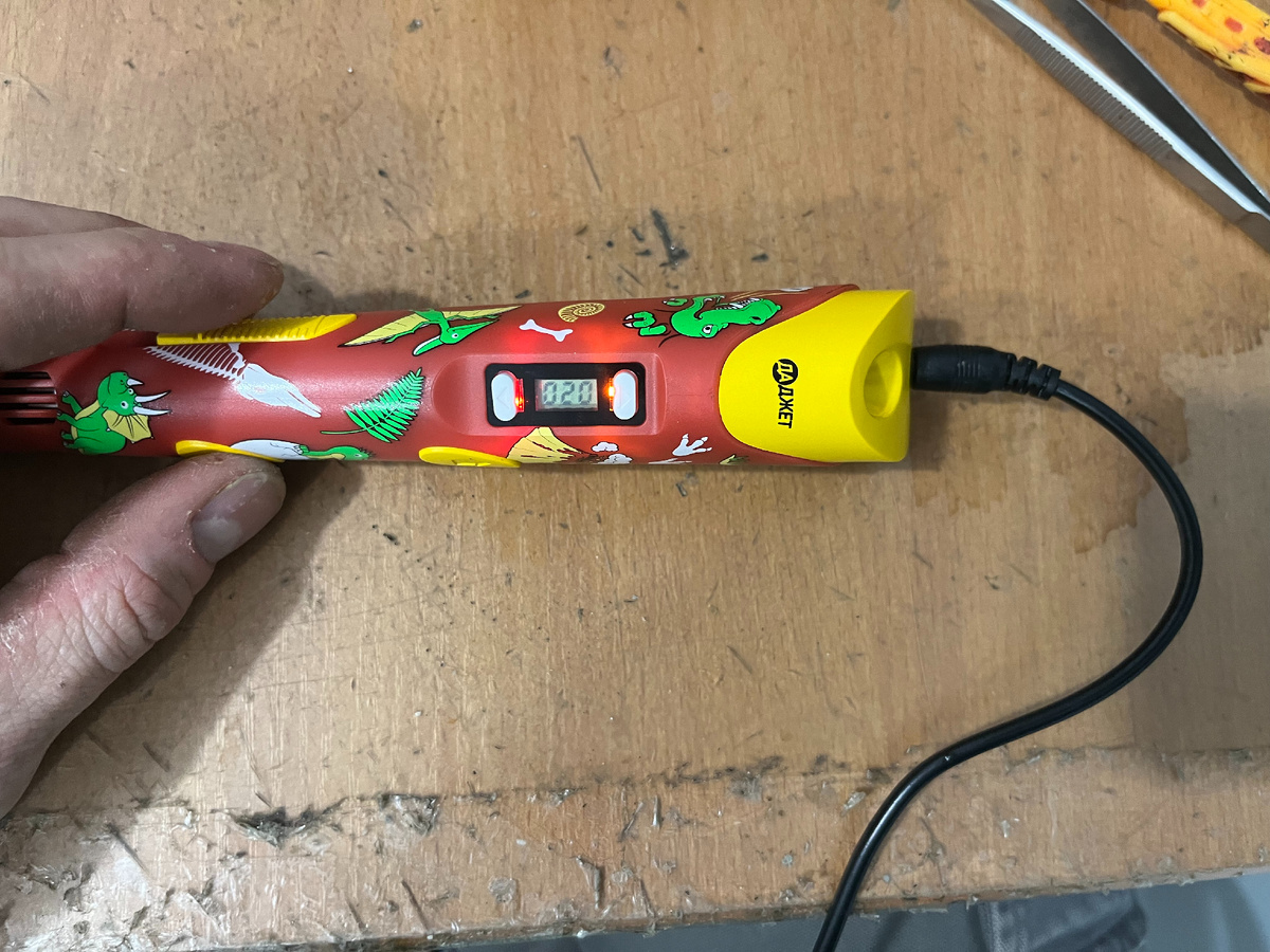 Вот так это выглядит. Нагрев не идет