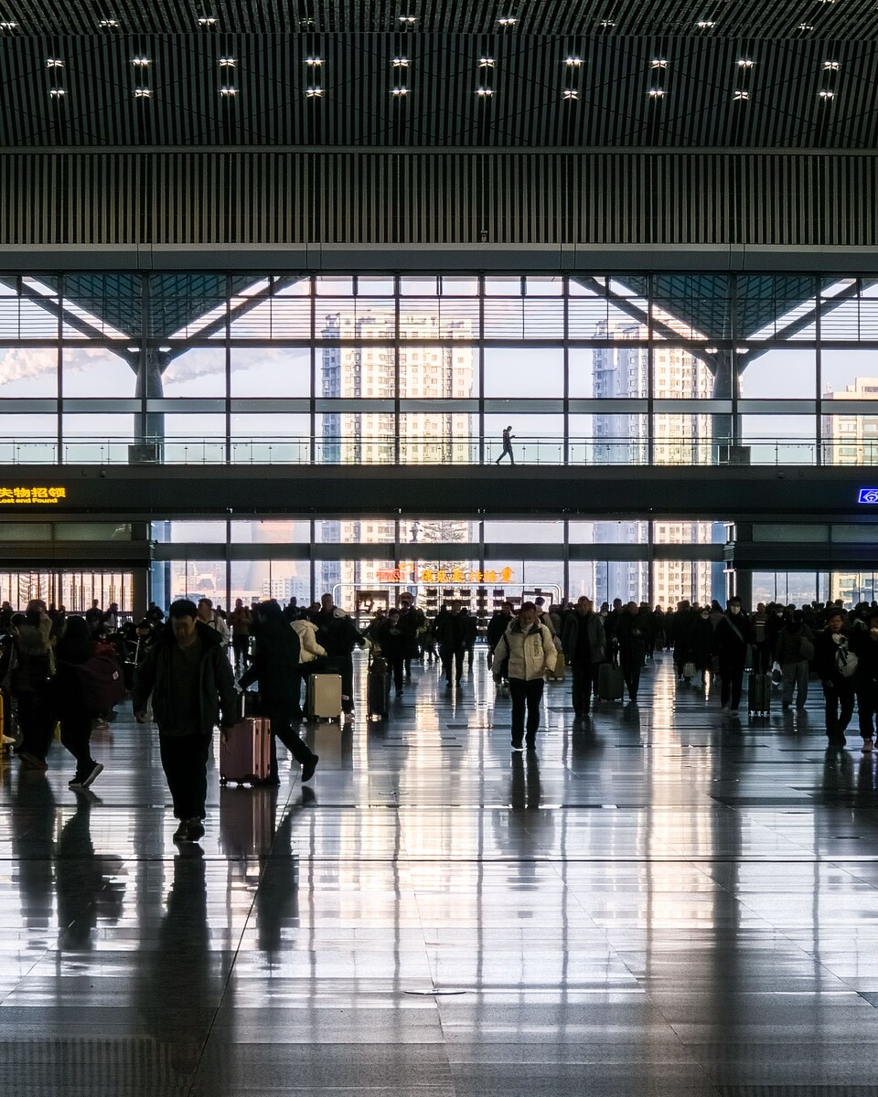 Вокзал в городе Сиань